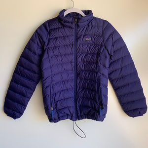 Patagonia Purple Down Puffer Jacket Girls LG (12)